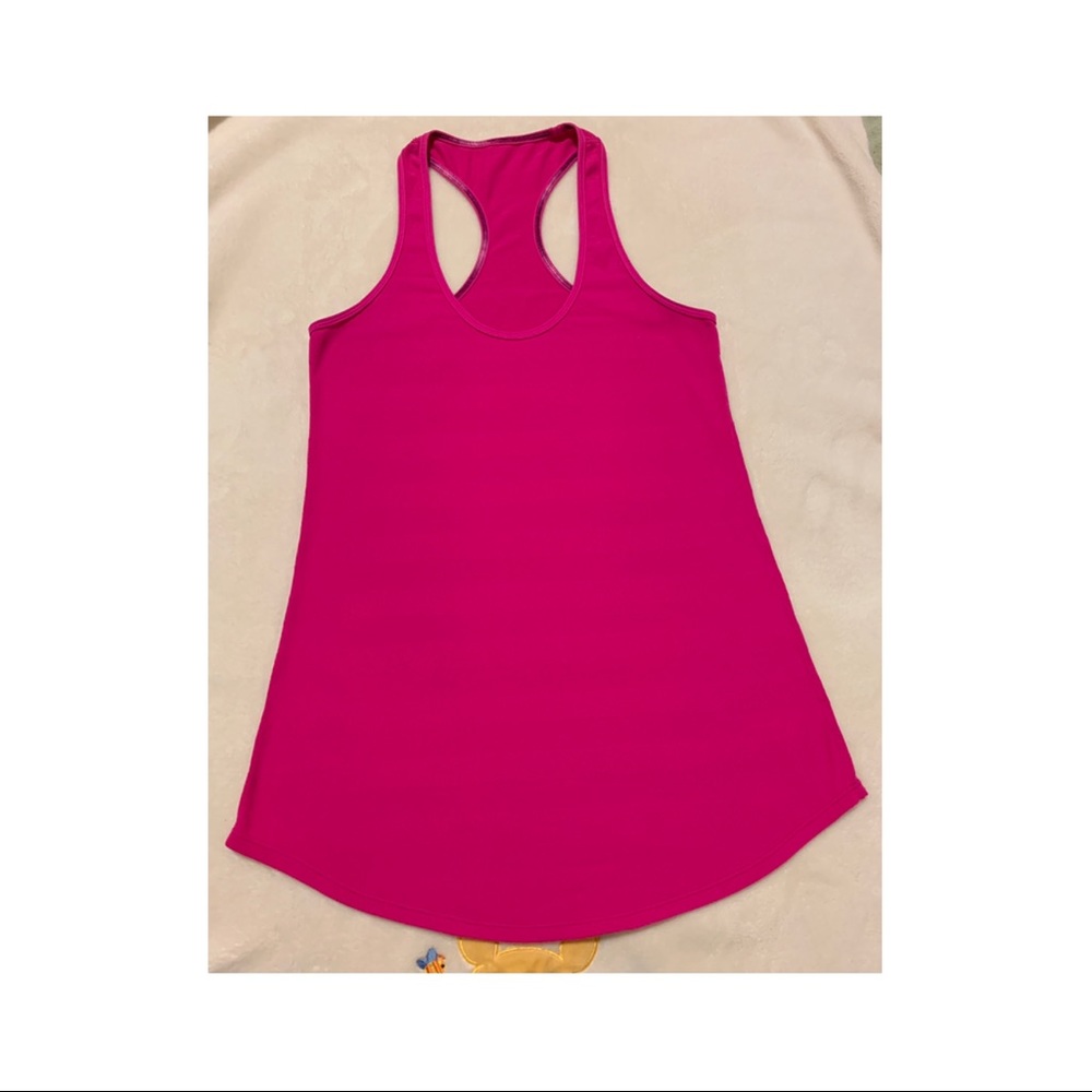 Lululemon Women’s Pink Raceback Tank Tops